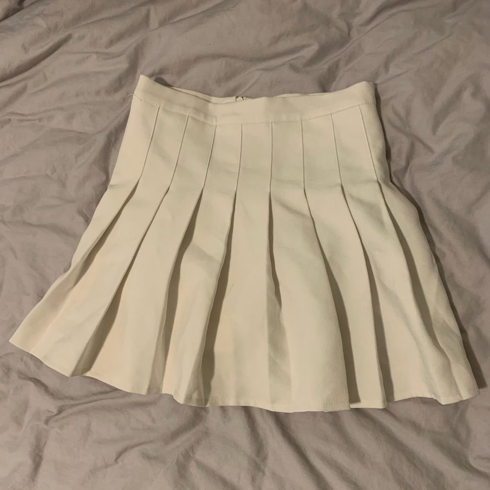 Mini Tennis Skirt - White